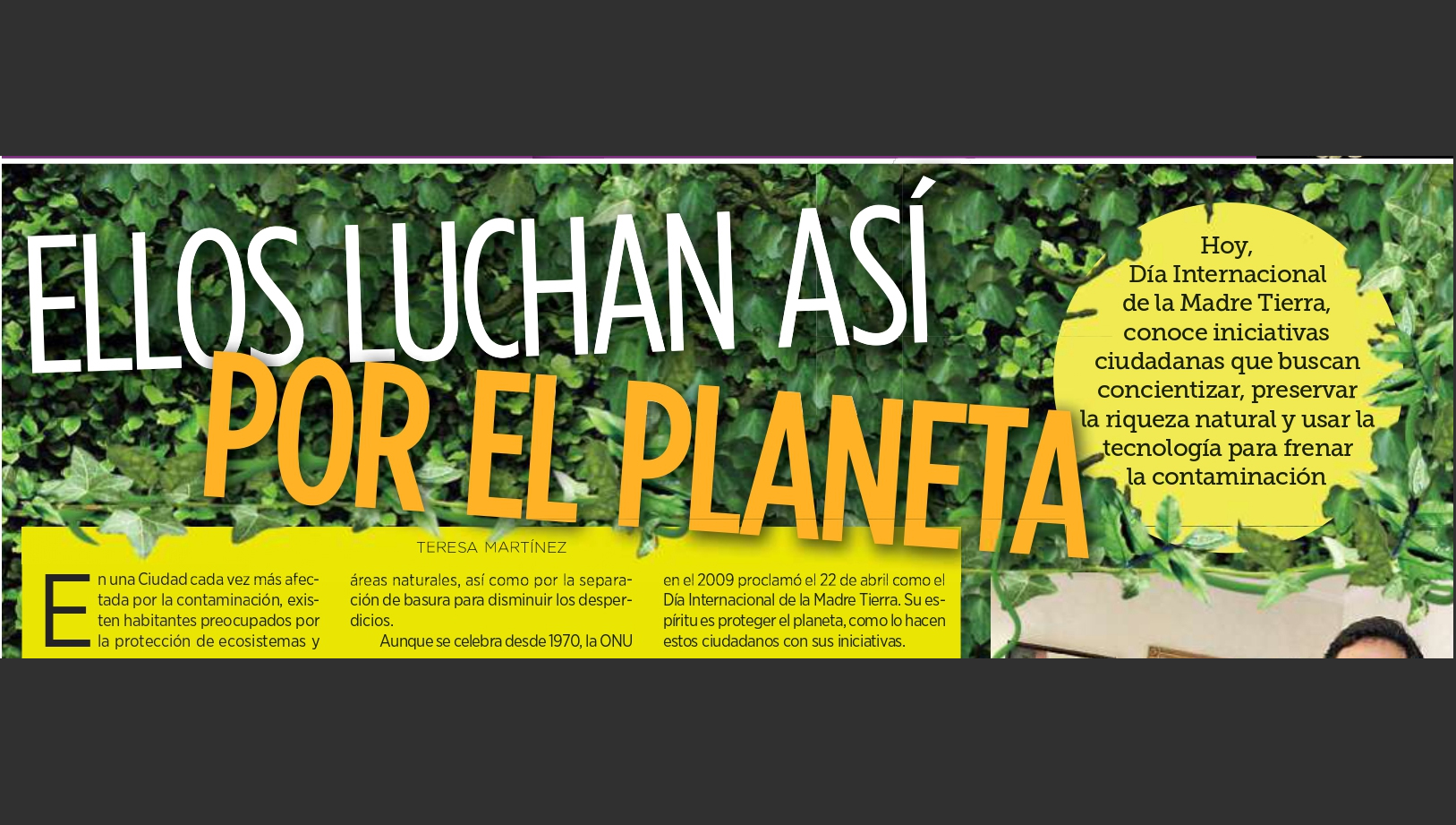 Ellos luchan así por el planeta - AESPAC